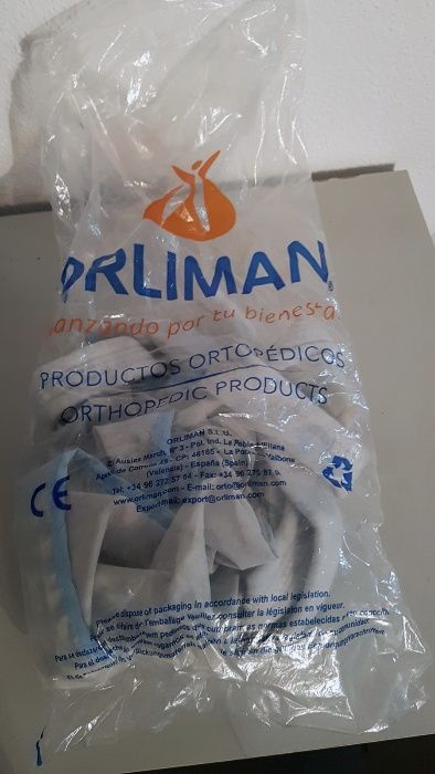 apoio para braço partido