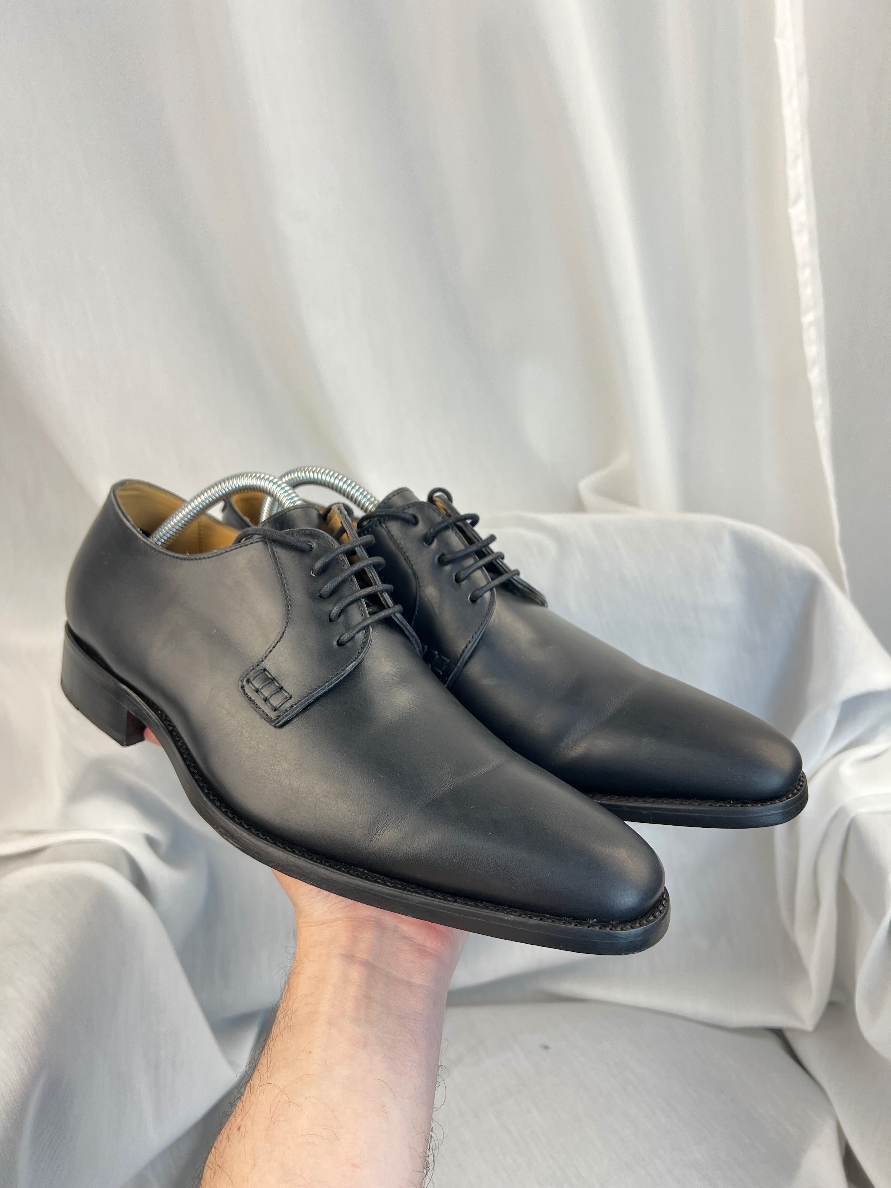 BENSON Hand Made Leather Dress Shoes шкіряні туфлі ручна робота Бенсон