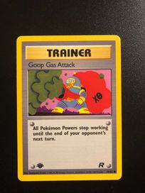 TEam rocket goop gas attack first edition 1 st