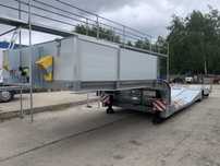 Naczepa niskopodwozie transport ciągników siodłowych, maszyn,tir