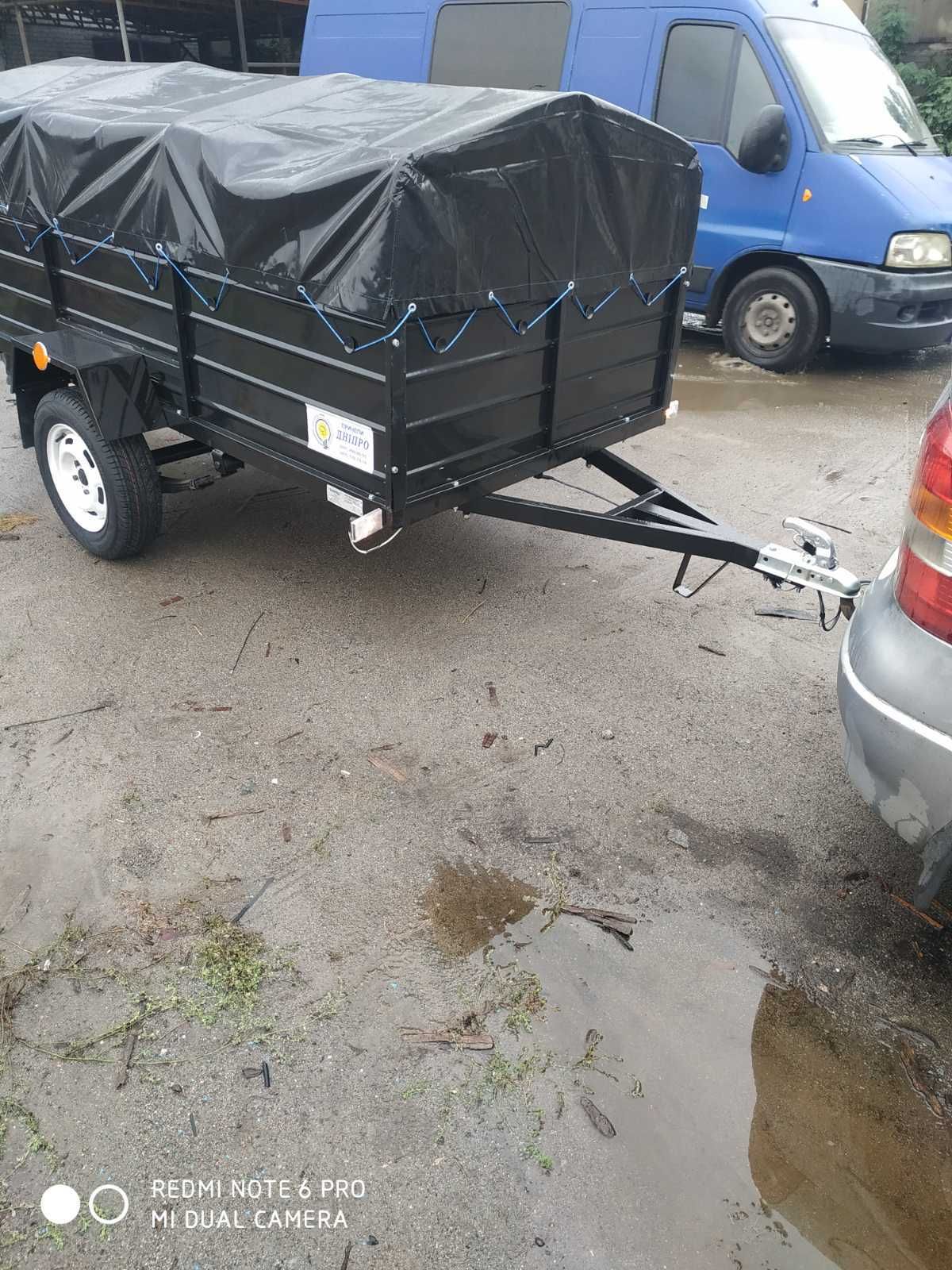 Прицеп 2100/1300/500, доставка с документами.