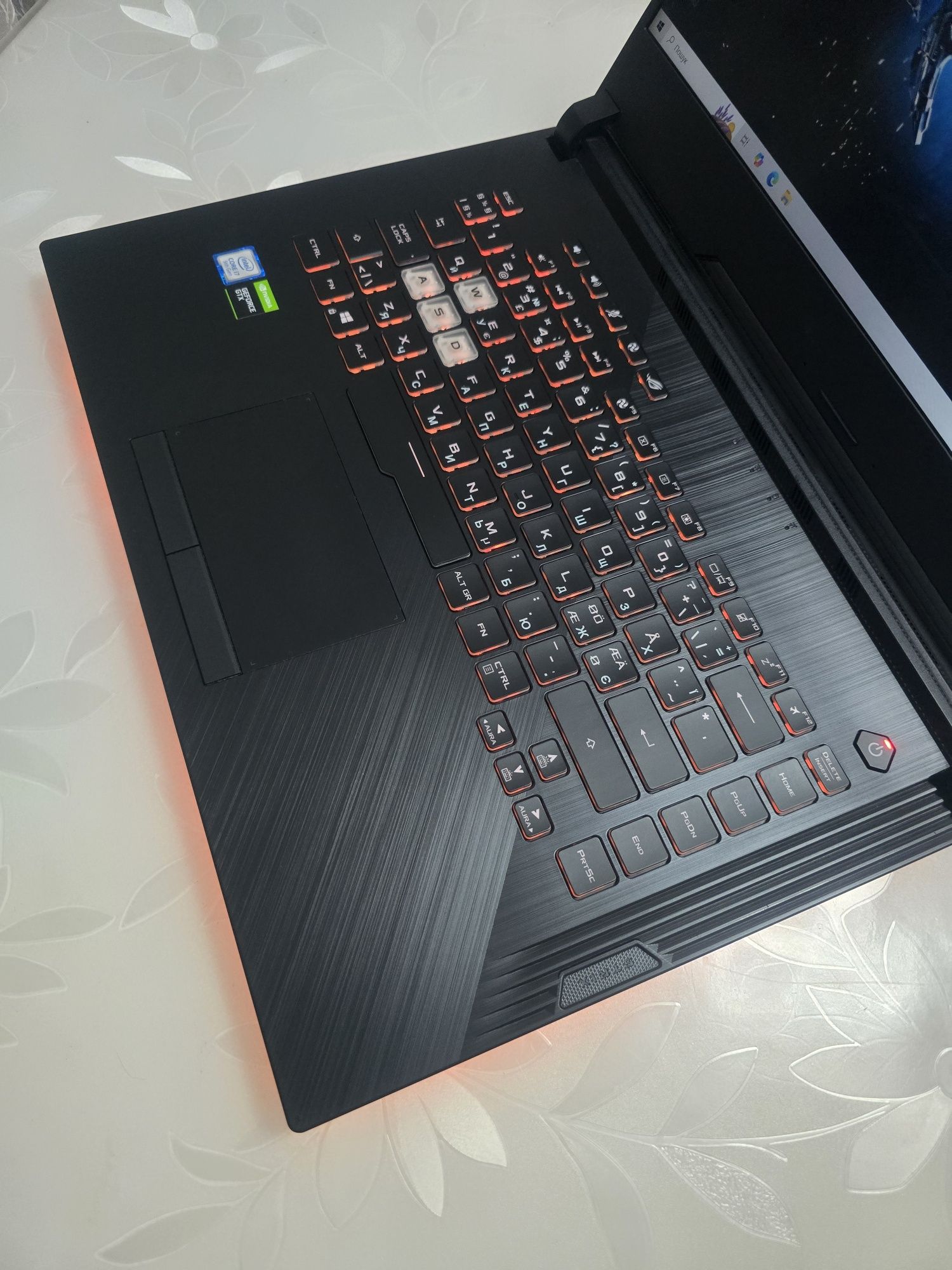 Asus ROG Strix/120Hz/1660Ti 6GB/SSD 500+HDD 1TB/i7-9750H/RAM:16GB