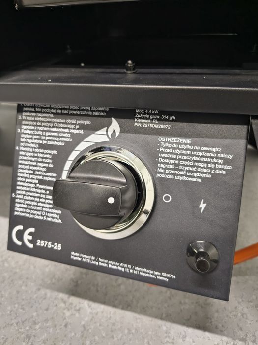 WĘDZARKA GAZOWA + GRILL GAZOWY 2w1 El Fuego Portland SF Z Ekspozycji!