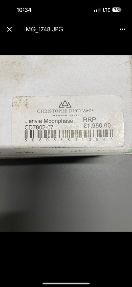 Zegarek luksusowy Christophe Duchamp L’ENVIE MOONPHASE