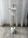 Suporte papel higiénico IKEA - excelente qualidade - Novo!
