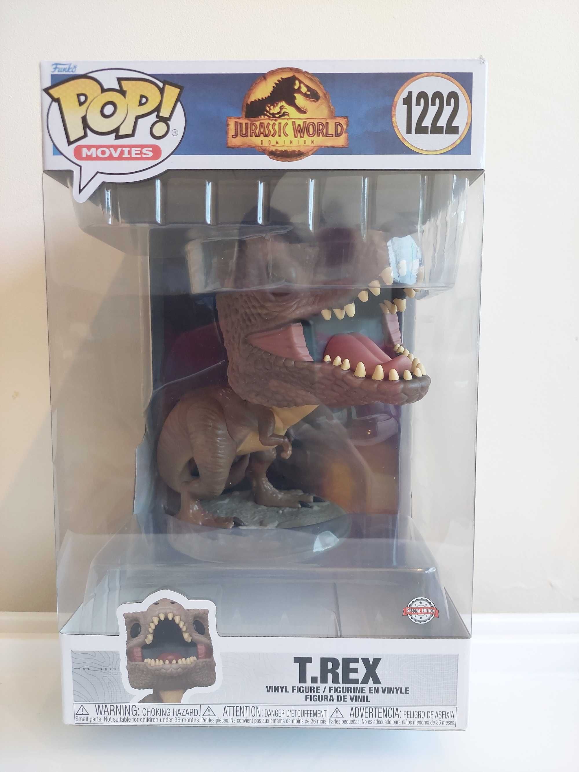 Pop Funko Jumbo T.Rex Jurassic World - Edição Especial