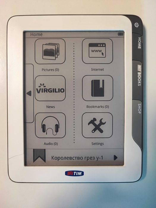 Электронная книга TIM biblet E-Ink Wi-Fi 3G 6" отличное состояние