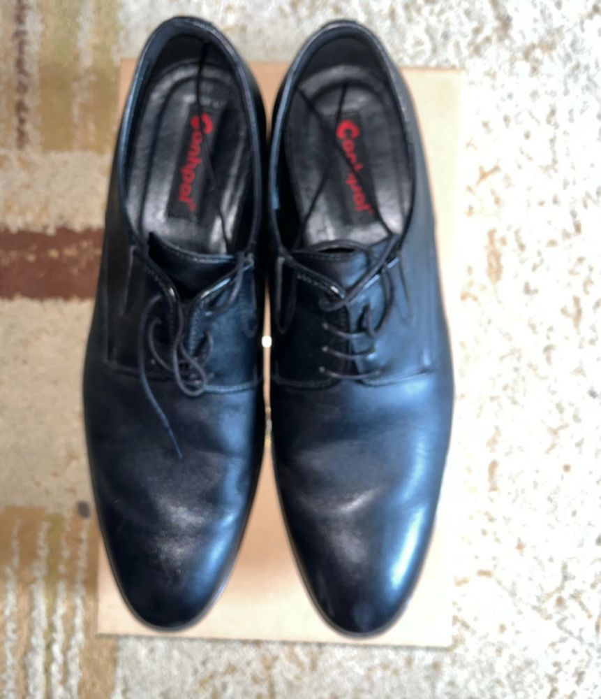 Buty eleganckie skórzane