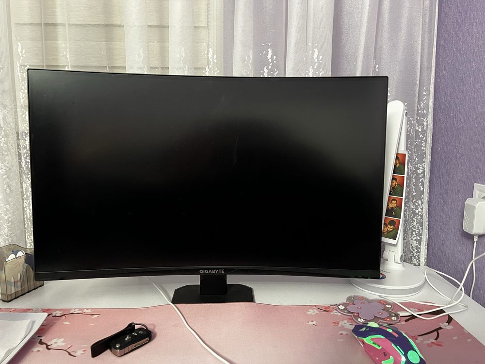 Монітор Монітор 27" Gigabyte GS27QC А (GS27QC) Black