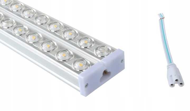 ŚWIETLÓWKA LED 120cm 72W ZIMNA Barwa Panel LED Oprawa Lampa Warsztatow