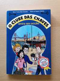 Livro aventura O Clube das Chaves Entra em Acção – 1 barato!