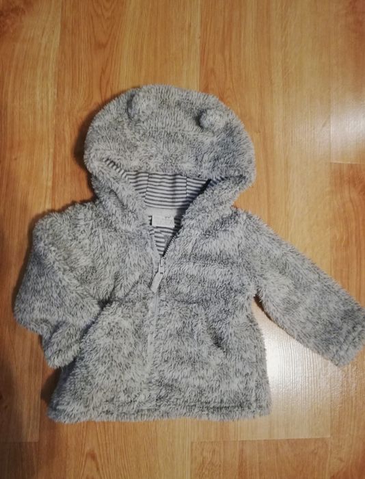 Bluza F&F, 3-6 m-cy, na suwak, bdb