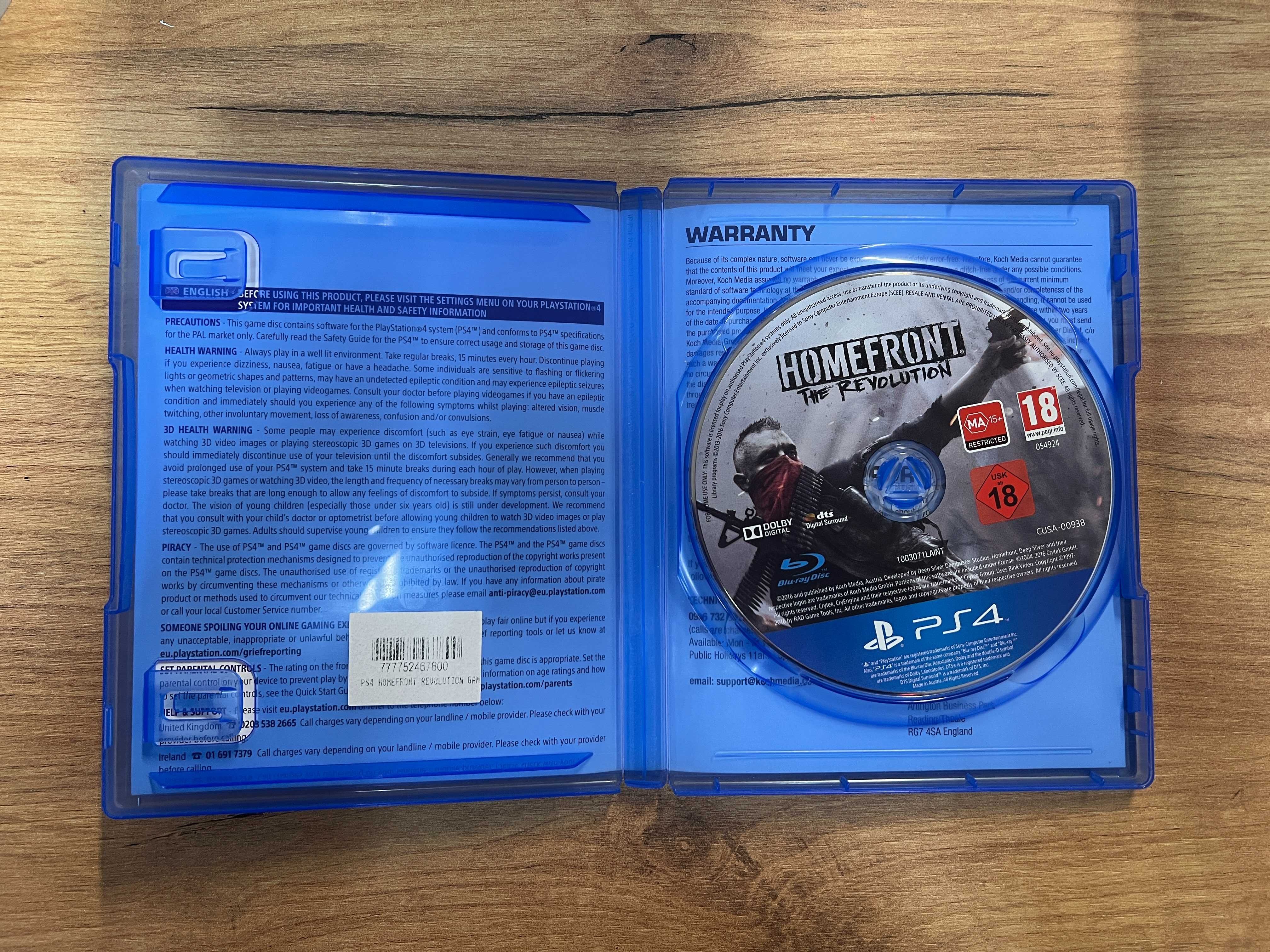 Homefront The Revolution PS4 | Sprzedaż | Skup | Wymiana |