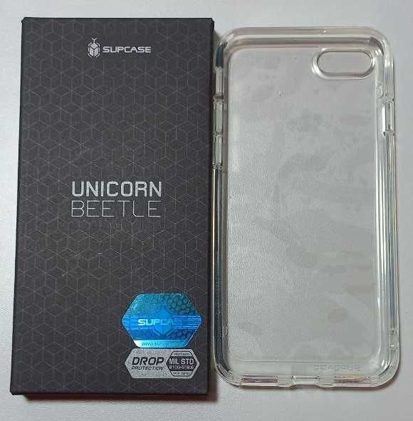 Прозорий силіконовий протиударний чохол для iPhone2022-SE-UBStyle