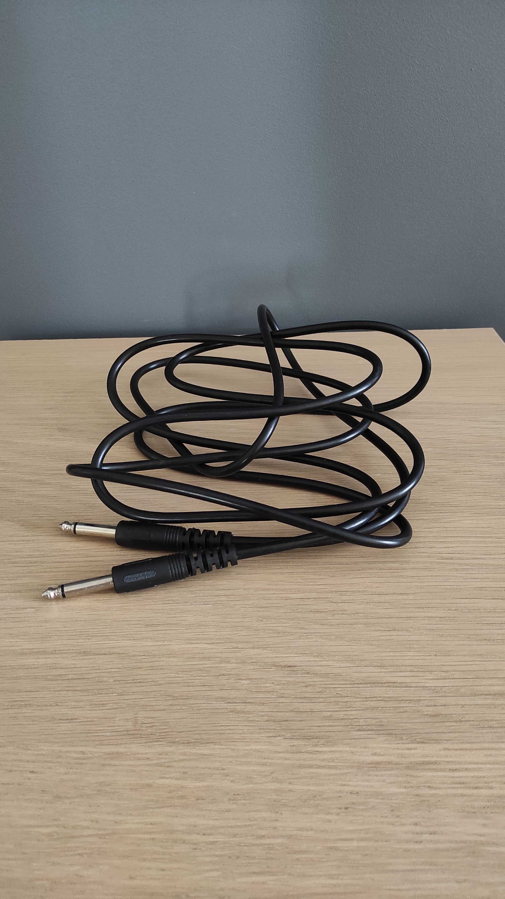 Kabel jack 6,35 mm TS mono 3m – gitara, wzmacniacz