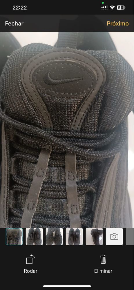 Ténis Nike 43.5 como novos