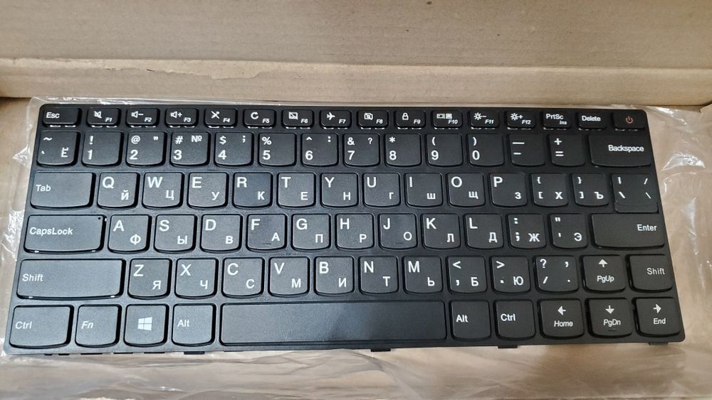 Клавіатура Lenovo IdeaPad 110-14IKS  rus , black.  Нова .