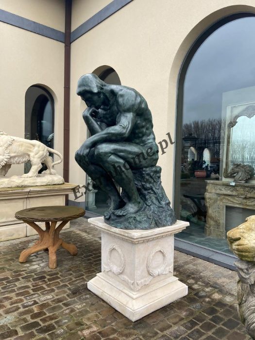 Myśliciel H185cm Rzeźba figura z brązu najbardziej znana na świecie