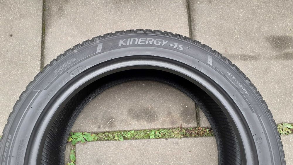 Opony całoroczne 235 45 R18 Hankook Kinergy 4s 7mm 2szt Montaż