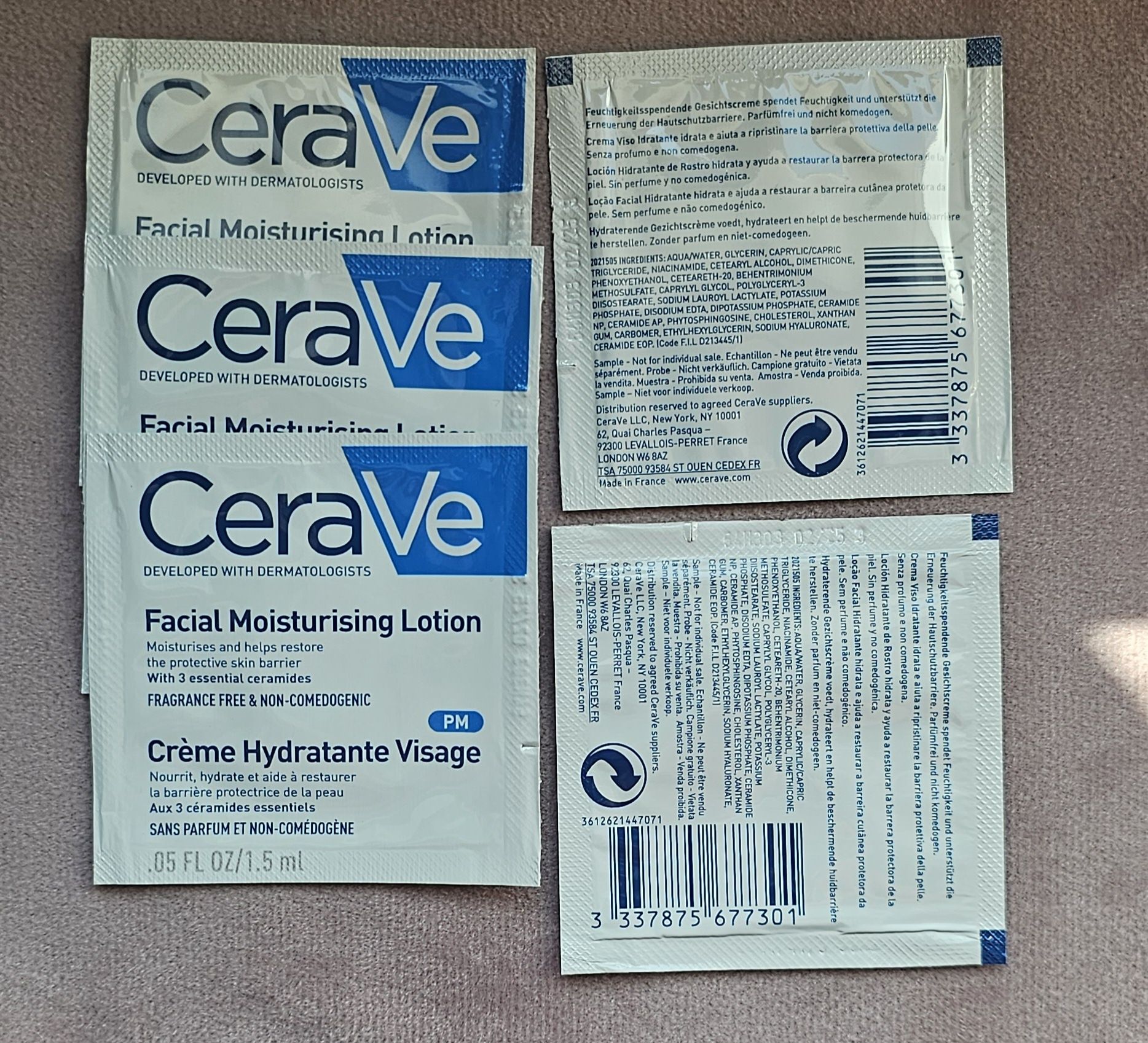 Cerave krem nawilżający do twarzy - emulsja 7,5 ml