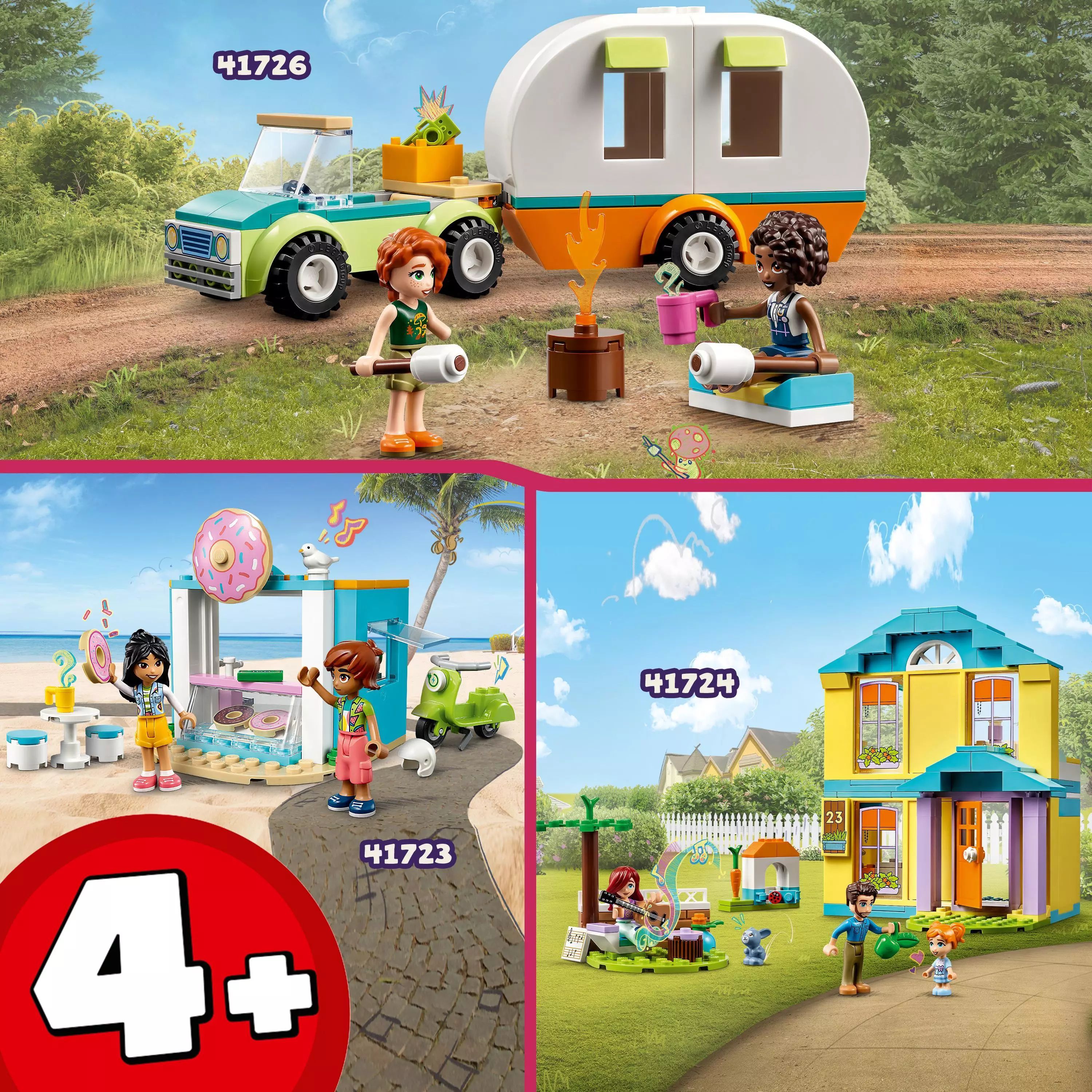 LEGO Friends Wakacyjna wyprawa na biwak 41726