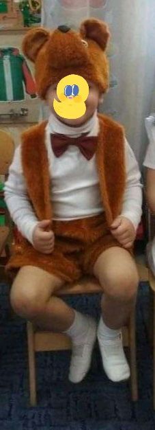 Прокат костюм медведя