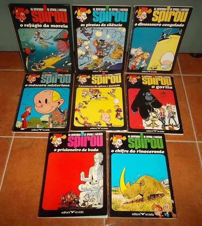 SPIROU - Colecção de álbuns BD edição portuguesa