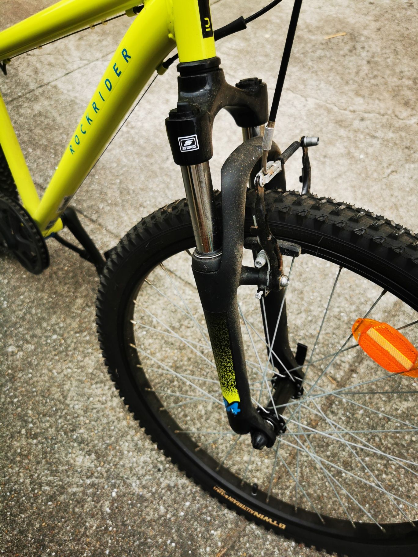 Bicicleta rockrider roda 24 como nova