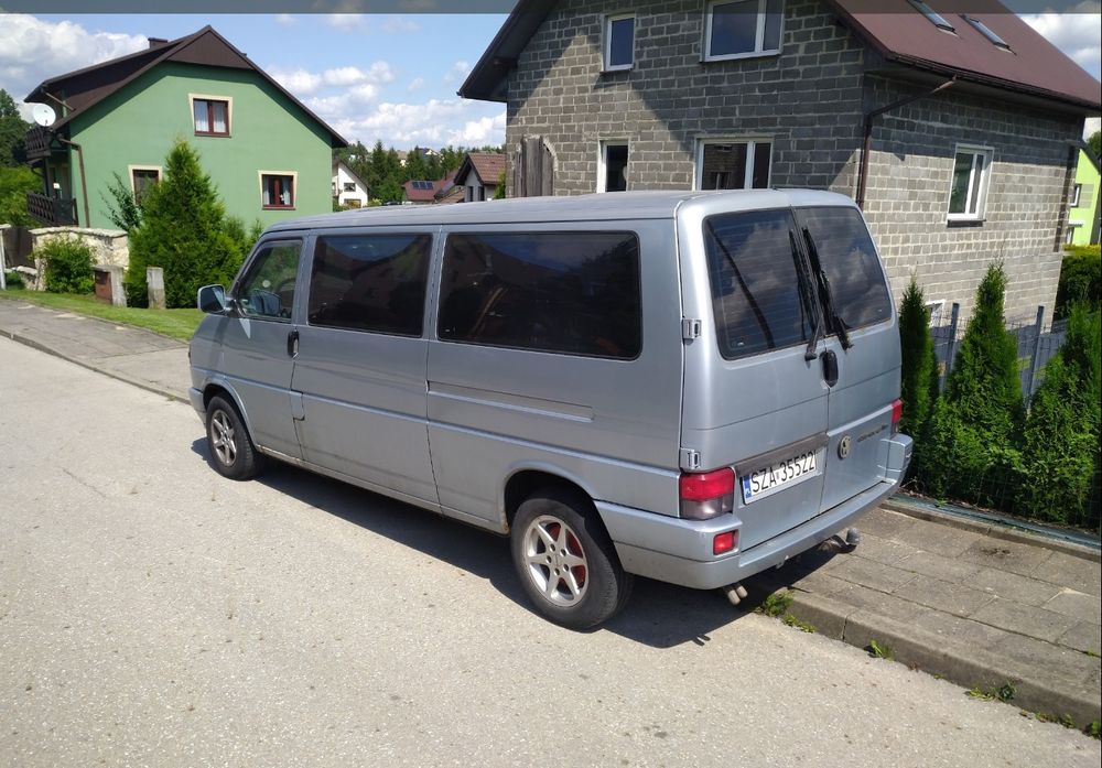 Vw t4 caravelle long  2.5 benzyna