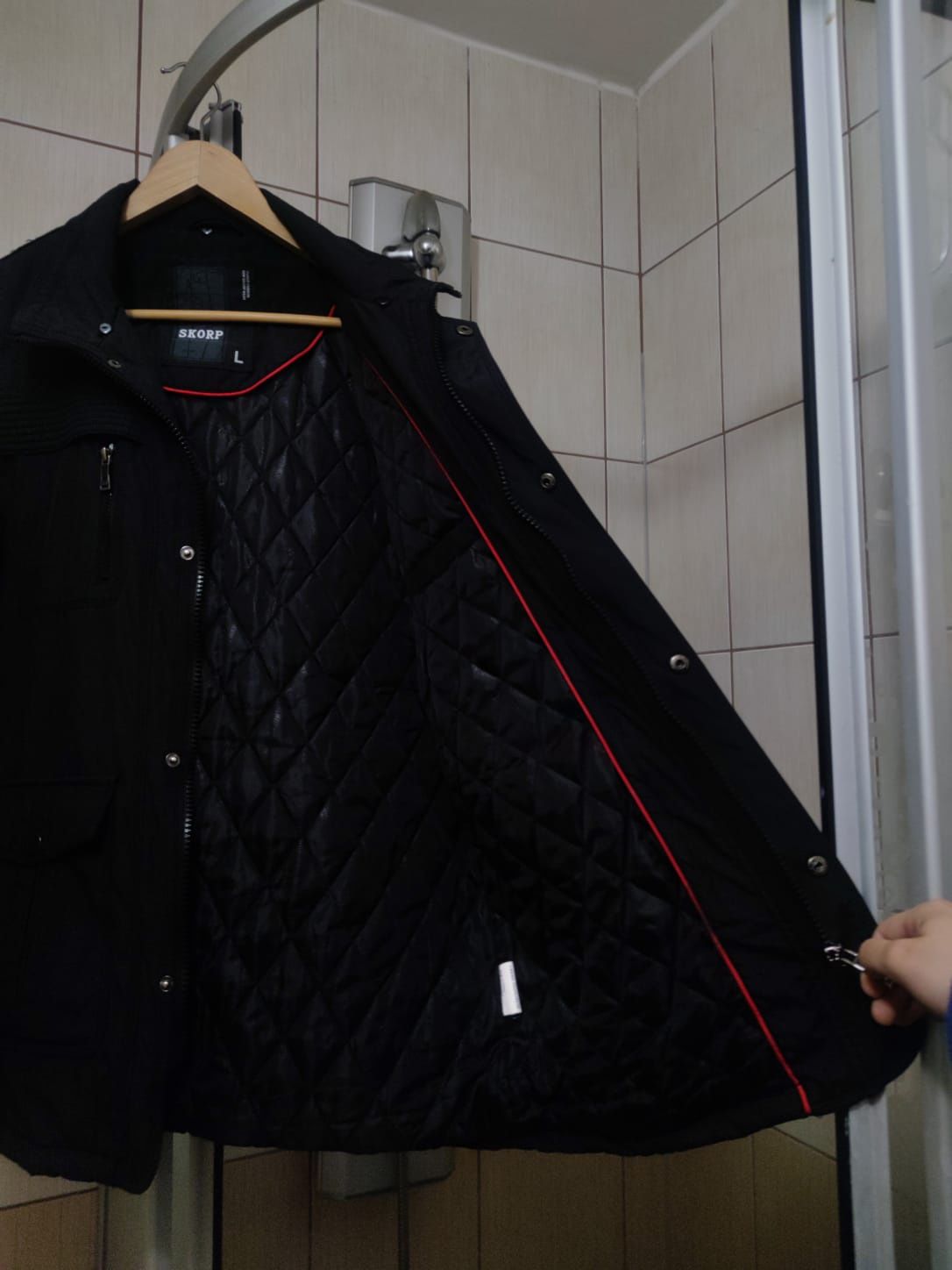 kurtka w stylu płaszczyk L męska dyplomatka Skorp classic sport retro