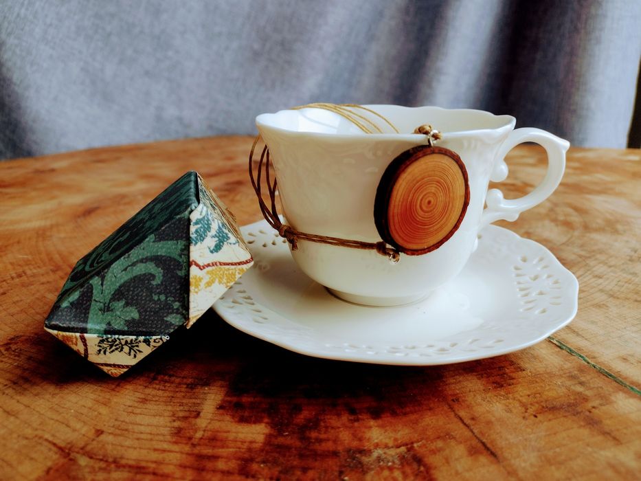 Naturalna bransoletka z drewna