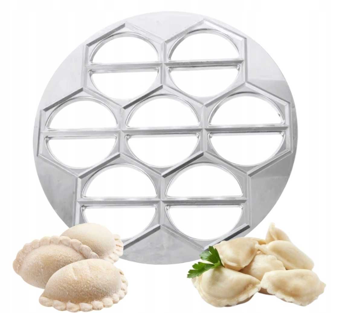 FORMY STALOWE 2 SZTUKI forma wykrojnik NA PIEROGI uszka ravioli