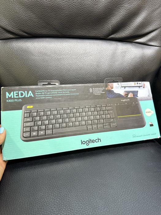 Клавіатура Logitech K400 Plus Black