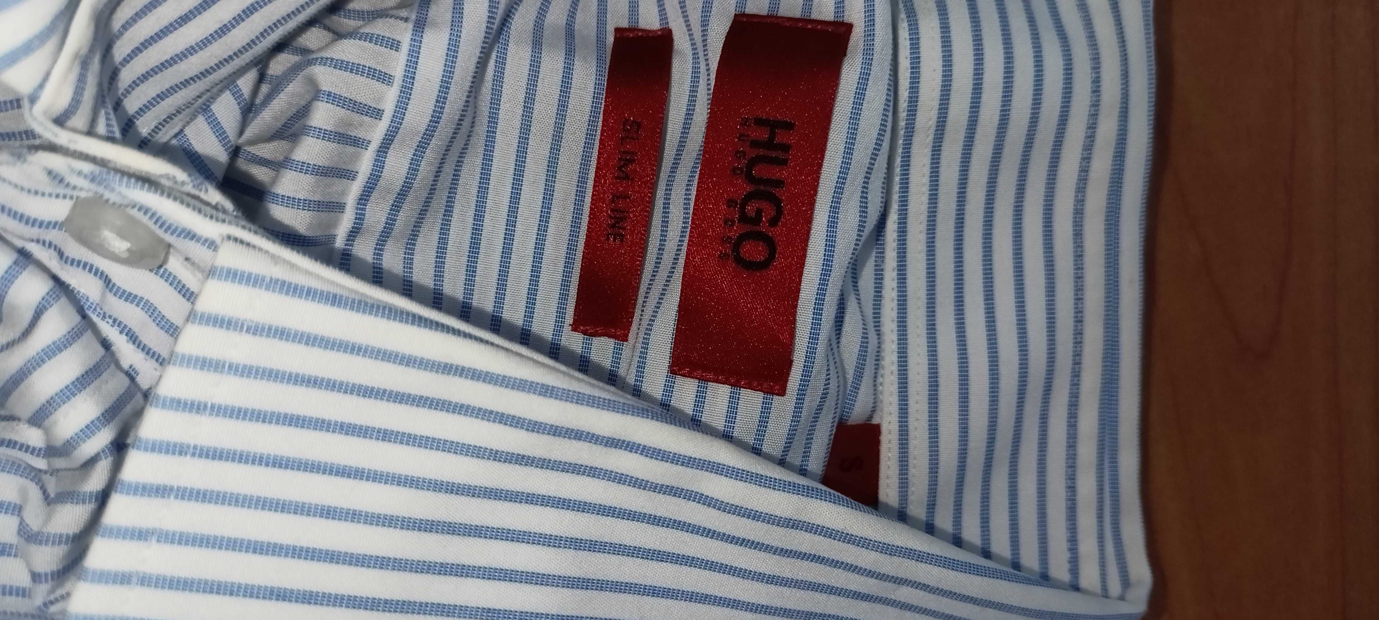 Koszula Hugo Boss slim line 100% bawełna
