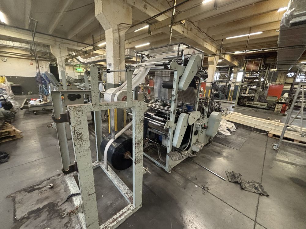 Zgrzewrka mechaniczna do prodkucji woreczkow HDPE LDPE