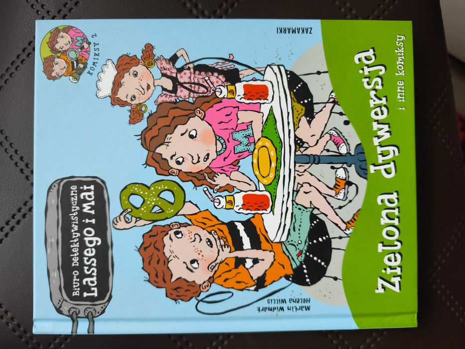 Zielona dywersja i inne komiksy. Biuro detektywistyczne Lassego i Mai.