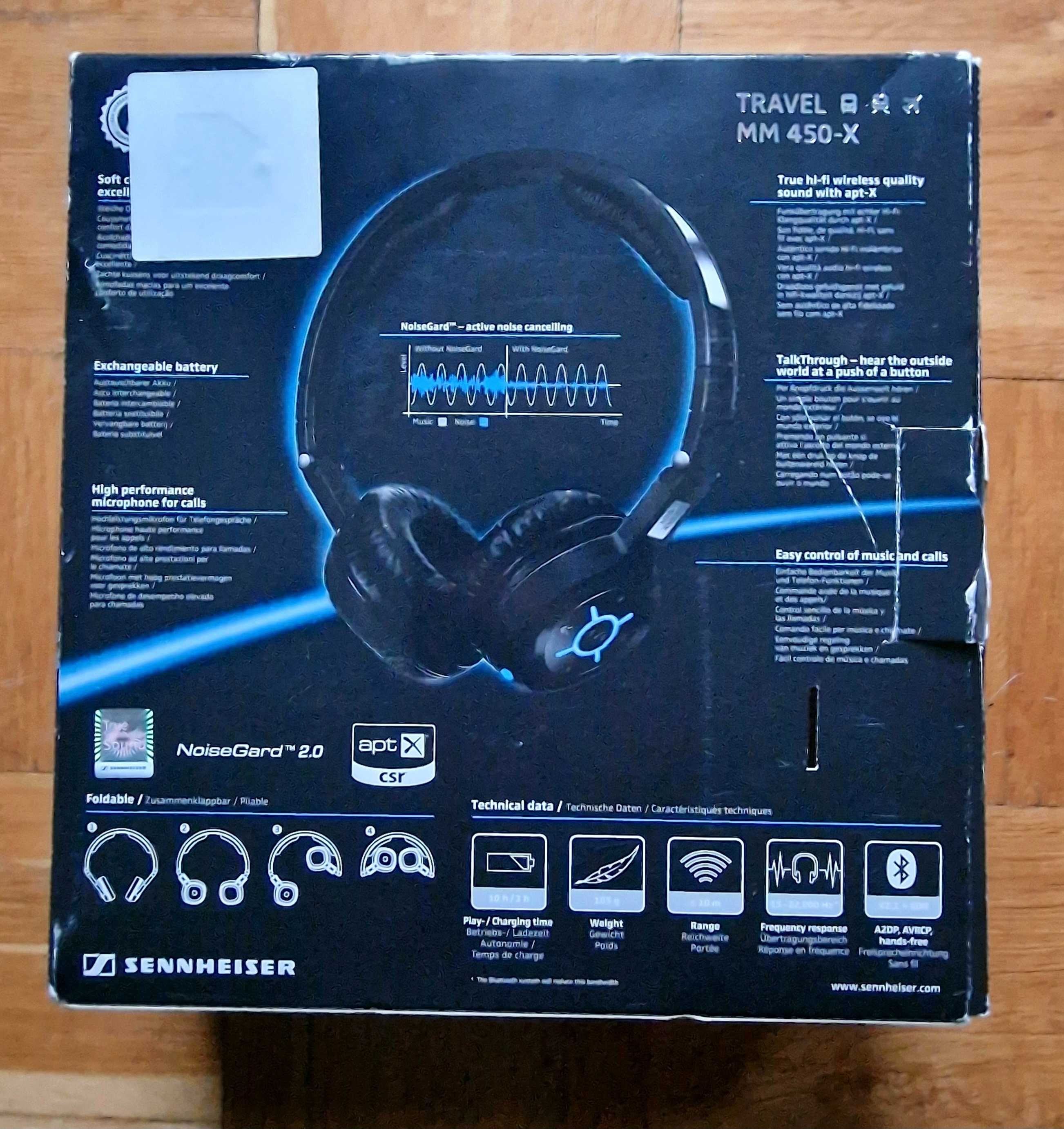 Sennheiser MM 450-X Travel  - unikat