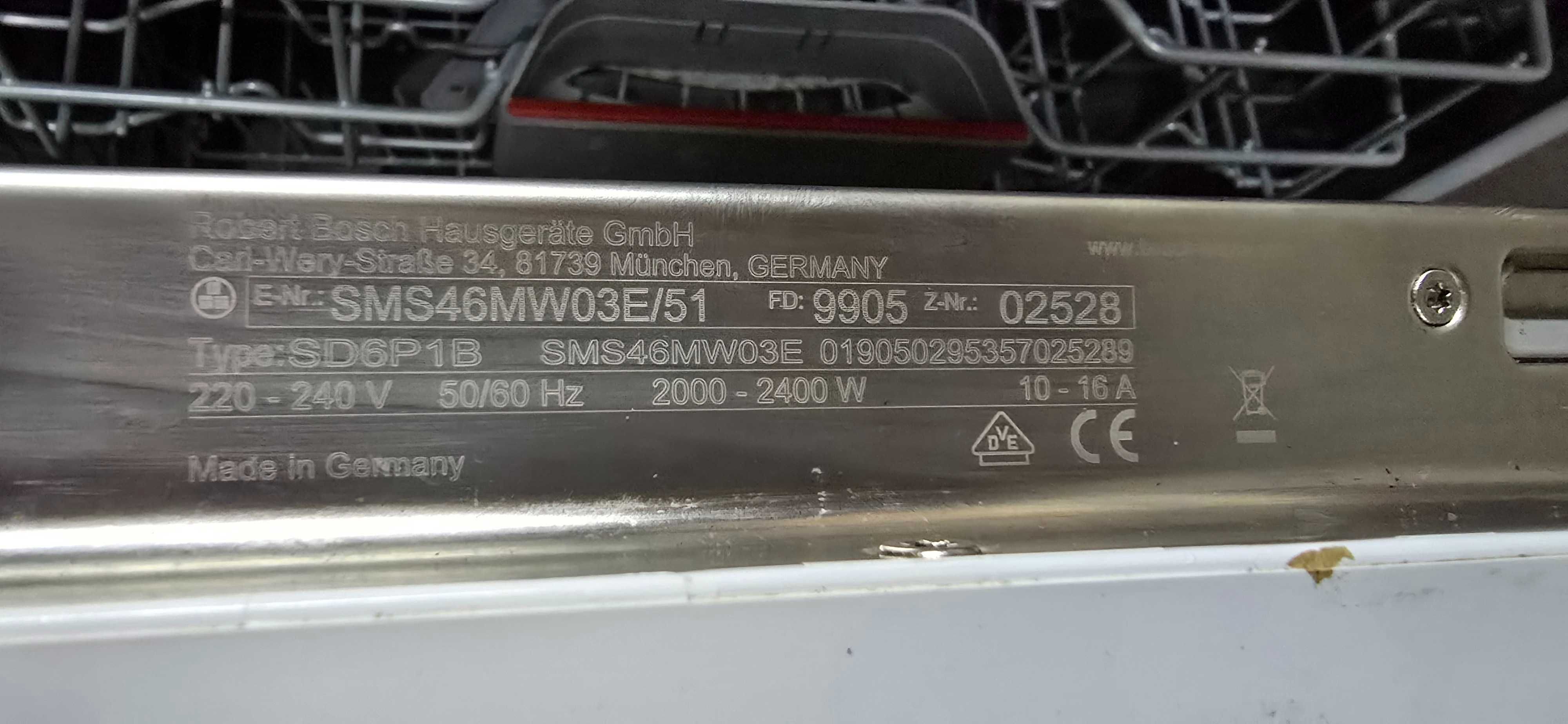 Bosch SMS46MW03E/51