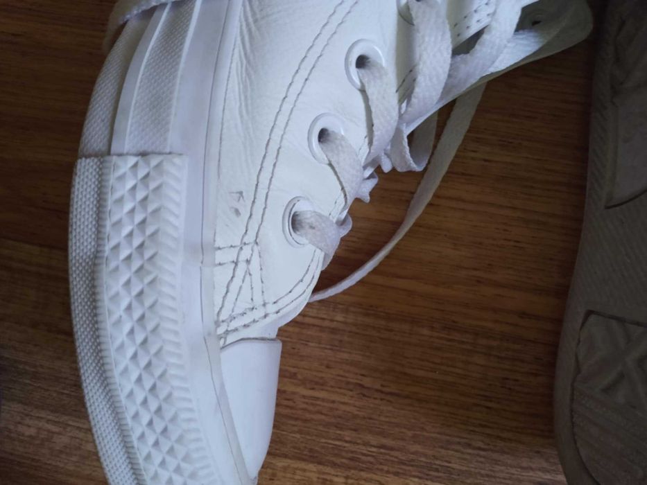 Кеди кросівки світлі білі конверс  36 37 Converse