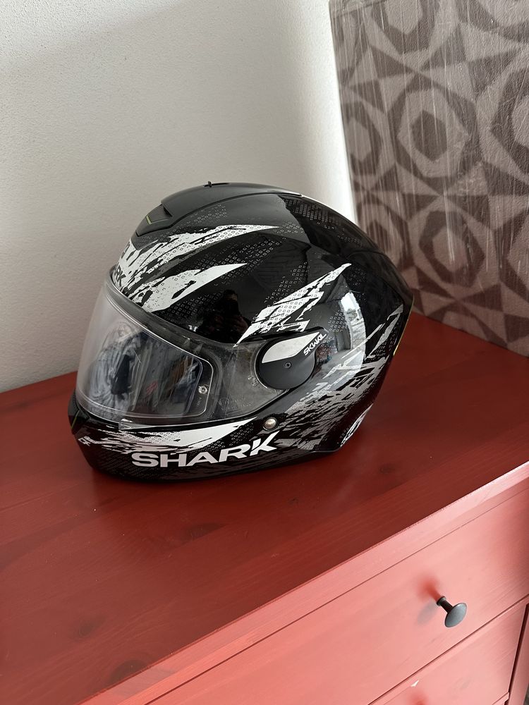 Capacete Shark skwal tamanho M - Usado