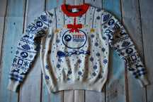 Świetny gruby sweter święta tesco rozmiar M uniwersalny