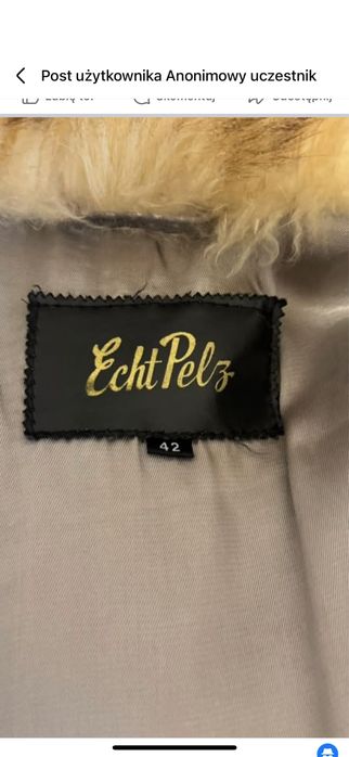 Prawdziwe futro z lisa