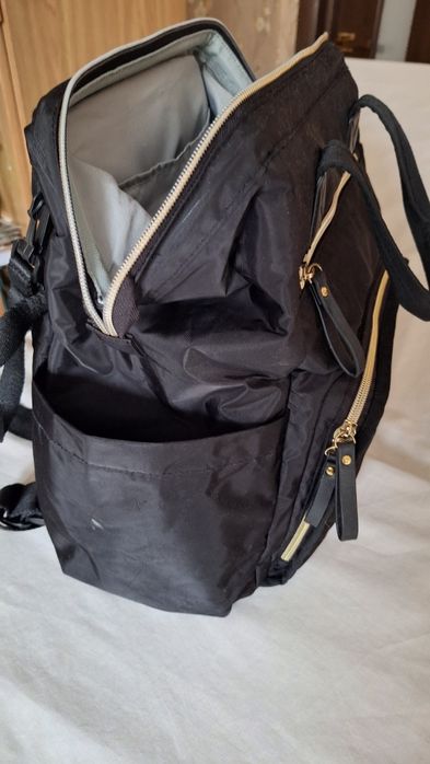 Сумка- рюкзак для мами з пеленальним ковриком