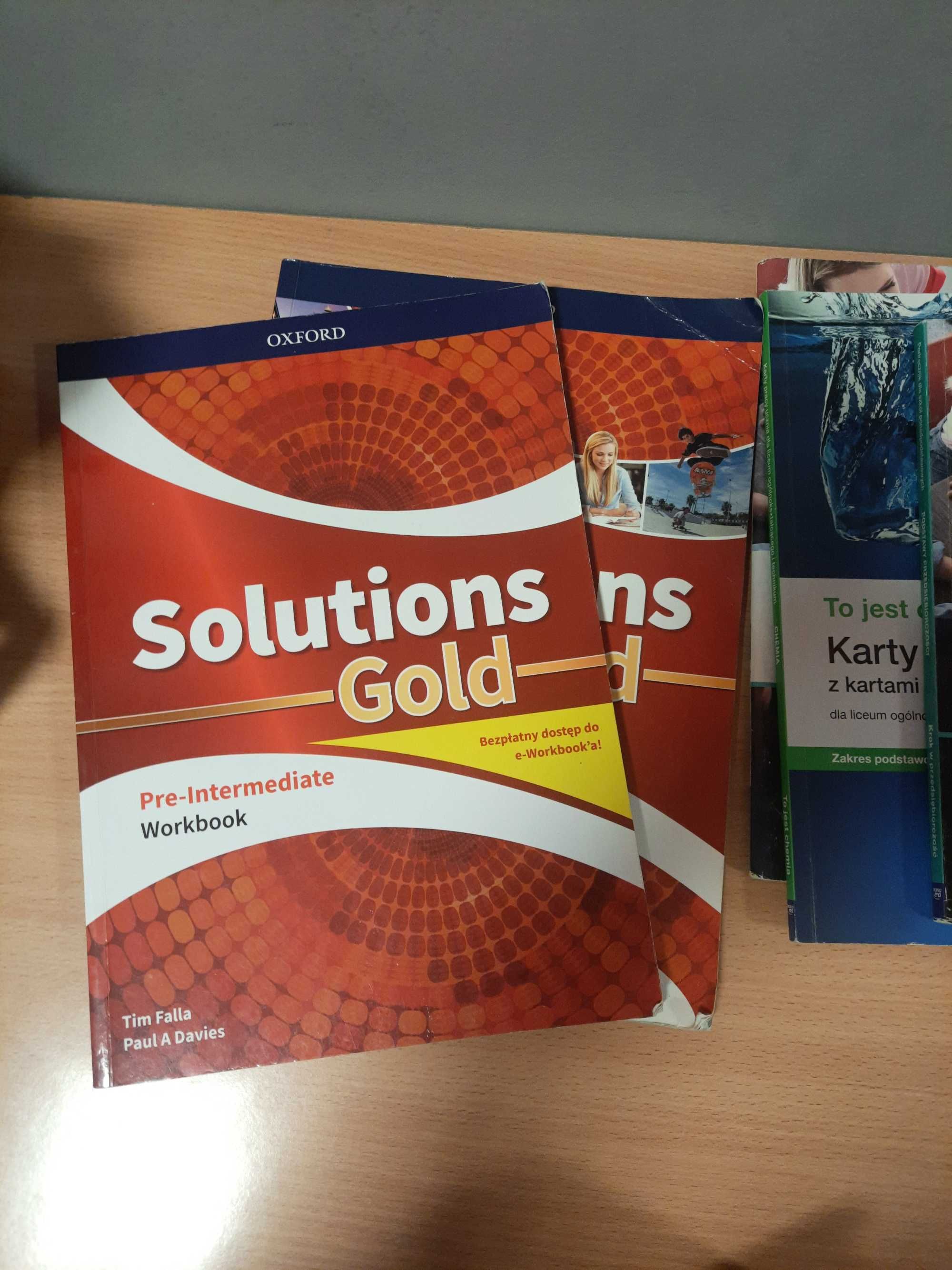 SOLUTIONS GOLD - Oxford    podręcznik i ćwiczenia