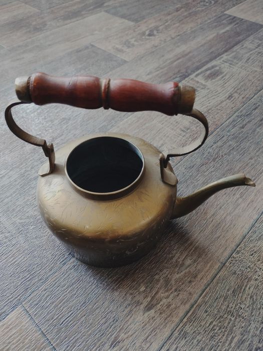 Czajnik Dzbanek Dzbanuszek Czajniczek Mosiężny