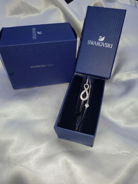 Браслет , ланцюжок Swarowski infinity