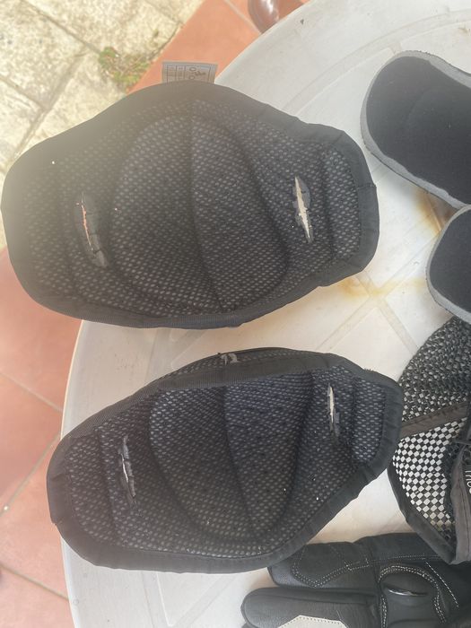 Joelheiras, coroveleiras e ombreiras