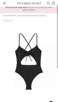 Victoria’s Secret swim kostium strój kąpielowy monokini one piece S 36