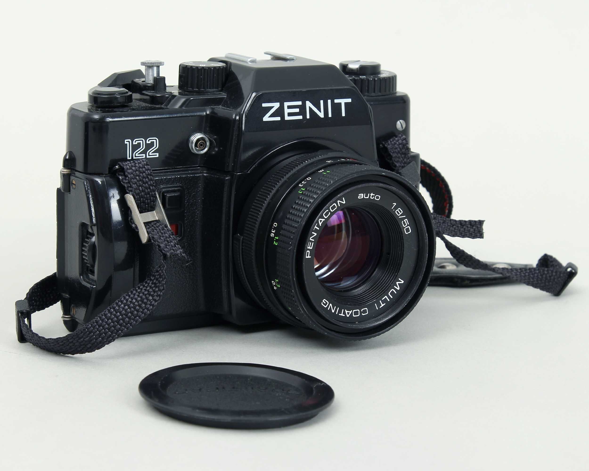 Aparat Fotograficzny Zenit 122 Sprawny Obiektyw Pentacon 1,8/50 mm