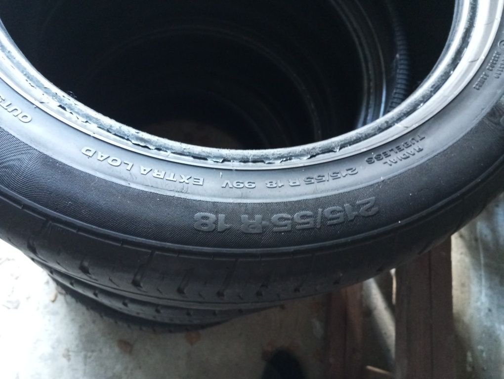 Opony letnie Continental 215/55/18